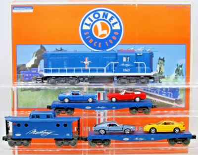Lionel 6-21953 Ford Mustang GP-7 Freight Set O Gauge TMCC Upgraded C8 O-31 - Image 1 of 4