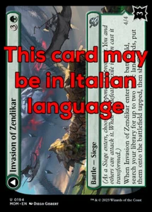 MTG 4x INVASION OF ZENDIKAR EXC - INVASIONE DI ZENDIKAR 194 - MOM - MAGIC - Imagen 1 de 1