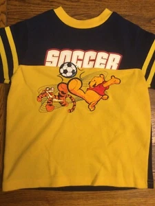 Winnie The Pooh - Soccer - Kids-Toddler 4T - Polyester Blend - Picture 1 of 4