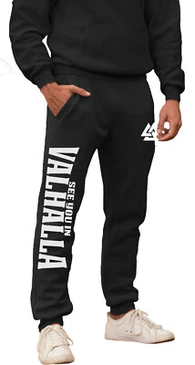 Herren See You in Valhalla Jogginghose | Sweatpants | Sporthose | Freizeit-Hose  - Bild 1 von 4