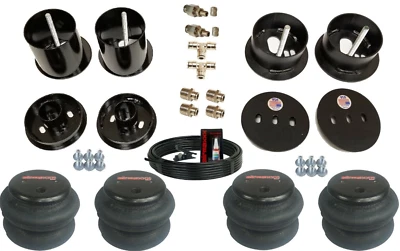 3/8 英寸前后 Air Ride 悬架袋和支架套件适用于 1963 - 1964 年凯迪拉克 — 第 1/4 张图片