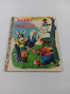 Rabbit and his friends little golden book-- 6th printing 1978 - Picture 1 of 22