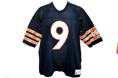 Camisa de Colección CHAMPION #9 GSH Manga Nylon Super Bowl Malla Azul Marino Talla XL 1980s Foto 1 de 4