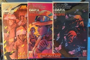 Dark Spaces Wildfire #1 Variant lot of 3 Optioned IDW - Picture 1 of 1