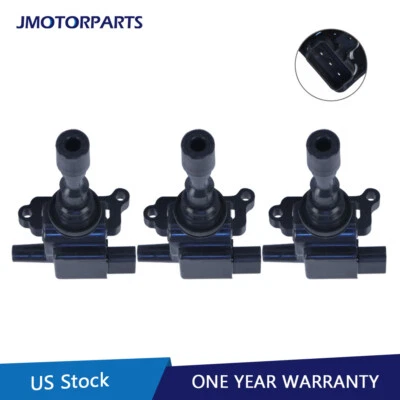 Bobinas de encendido 3 piezas para Kia Sorento 3,5 L V6 2003 2004 2005 2006 UF431 5C1435 Foto 1 de 4