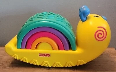 Fisher Price Growing Baby Rainbow Snail Stacker  - Image 1 of 4