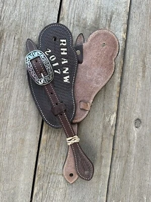Horse Tack - NEW Leather Western Spur Straps - Image 1 of 2