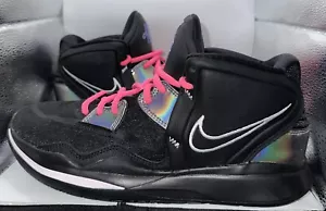 Size 10.5 - Nike Kyrie Infinity Black Metallic Silver - Picture 1 of 18