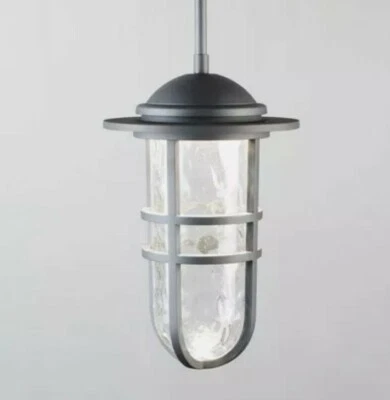 Luz de techo colgante WAC Lighting PD-W24513-GH Steampunk LED 8 pulgadas grafito Foto 1 de 2