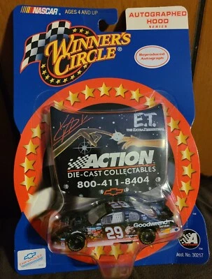 Kevin Harvick #29 Goodwrench E.T. Action Die Cast Winner’s Circle 1:64 Auto Hood - Image 1 of 2