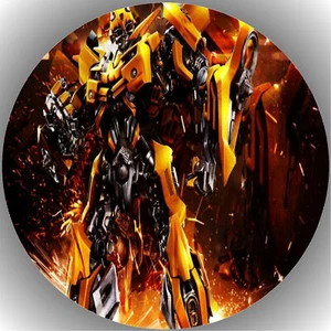 Tortenaufleger Geburtstag Tortenbild Fondant Oblate Bumblebee  P14 - Bild 1 von 1