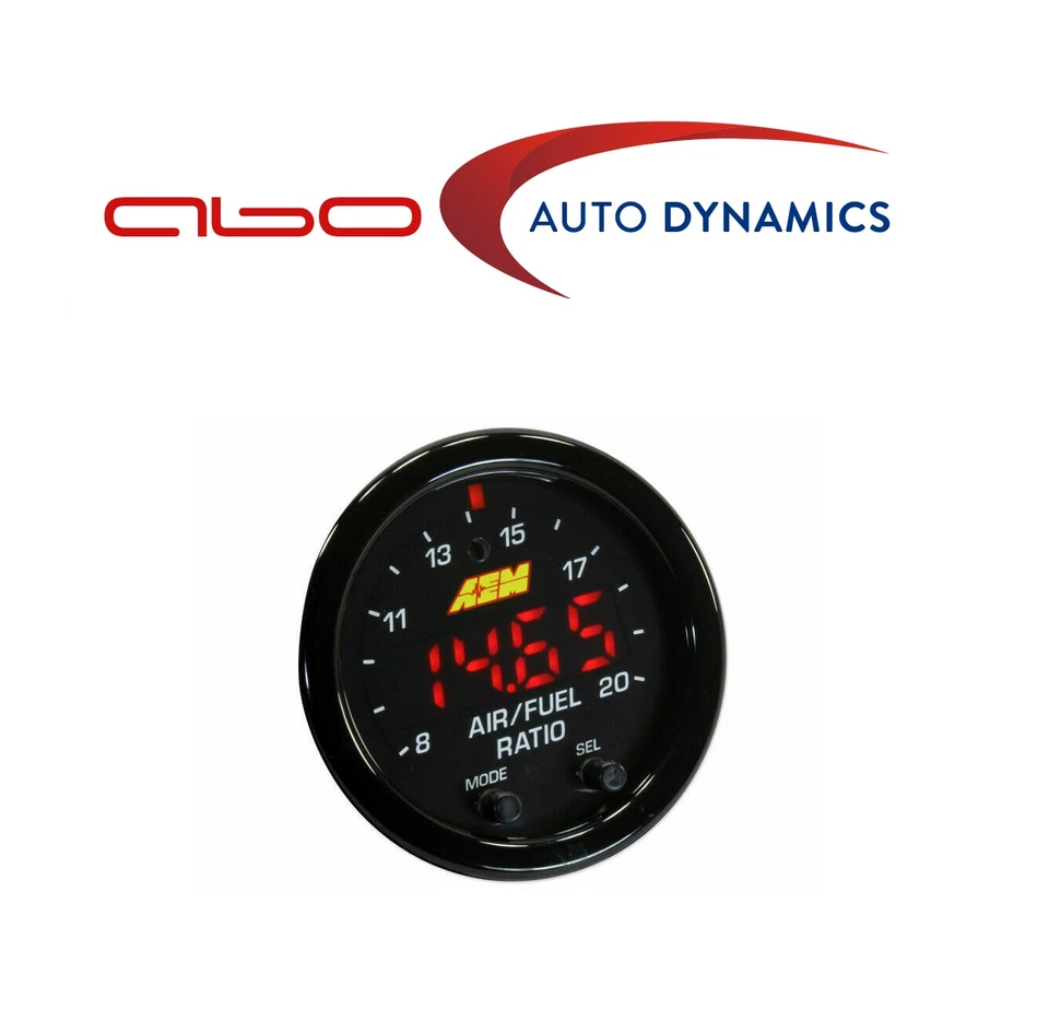 AEM For 52MM Digital 35psi Electronic Turbo Boost Gauge 30 in.Hg/35 psi #30-4406 - Image 1 of 1
