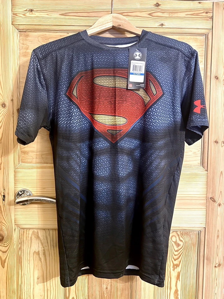 Under Armour Batman Vs Superman Alter Ego Compression Shirt XL BNWT NEW RARE - Image 1 of 4