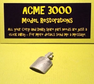 Corgi 803 The Beatles Yellow Submarine Replacement Repro Rear White Metal Hatch - Picture 1 of 2