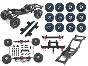 Metal Frame/Tires/Axle Assembly/Shock Upgrades Kits for MN 1/12 LC79 MN82 RC Car - Picture 1 of 42