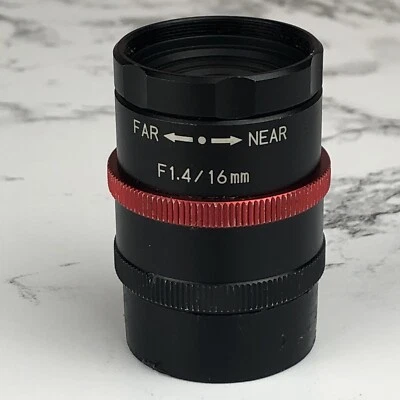 Kowa LM16JCM-V Lens 2/3" 16MM / F1.4 C-mount Anti-Shock & Vibration Lens - Image 1 of 4