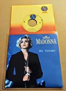 MADONNA OH FATHER 7" UK VINYL 45 JUKEBOX FREE CUSTOM PIC SL. - Picture 1 of 5