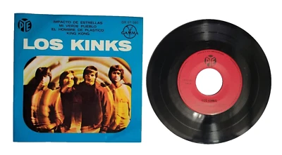 The Kinks Starstruck EP Mexico Press 45 RPM Picture Sleeve Rare Stunning EX - Image 1 of 4