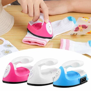 Mini Electric Iron Portable Travel Crafting Craft Clothes Sewing Supplies Home - Picture 1 of 14