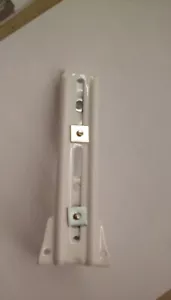 KIRSCH Superfine ADJ. DOUBLE CENTER SUPPORT Drapery Traverse Rod 3580-025 Set/2 - Picture 1 of 4