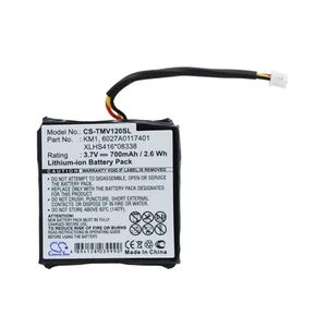 Battery for TomTom KM1 XLHS416*08338 4EH44 Start 20 Live Via 120 125 GPS 700mAh - Picture 1 of 6