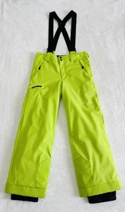SPYDER Boys Size 16 Propulsion Insulated Ski Pants Neon Green/ Yellow - Picture 1 of 10