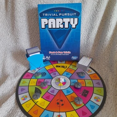 Trivial Pursuit Party Board Game By Hasbro 2013, Complete Part Sealed Fast Fun - Image 1 of 4