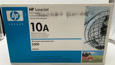 Genuine HP 10A (Q2610A) Black LaserJet Toner Cartridge, OEM - Image 1 of 2