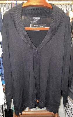 Cárdigan suéter negro Spense Foto 1 de 4