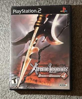 Dynasty Warriors 4: Xtreme Legends(索尼 PlayStation 2,2003)- 完整带盒  — 第 1/4 张图片