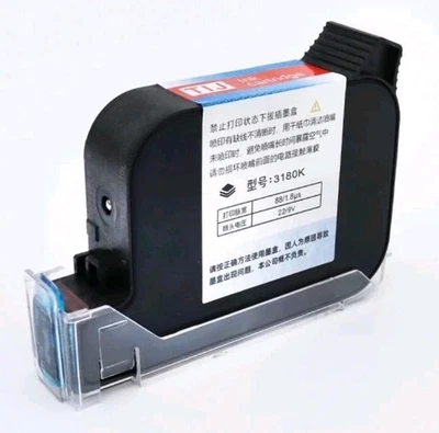 3180K TIJ Ink Cartridge High Adhesion Ink Non Fading Fast Drying - Image 1 of 3