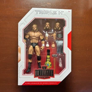 Mattel WWE Ultimate Edition Tripple H Wave 3 Wrestling Action Figure New In Box - Picture 1 of 6