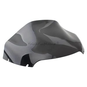 Divisor de viento de parabrisas de onda negra de 13" para Harley Road Glide Limited 2020-2024 - Imagen 1 de 24