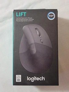 Logitech Lift Vertical Ergonomic Wireless Mouse open box - Photo 1/5