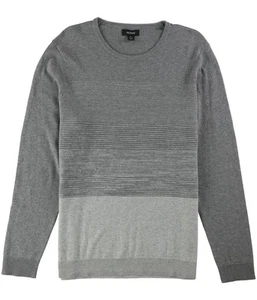 Suéter tejido en bloques de colores Alfani para hombre, gris casual, XL - Imagen 1 de 1