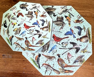 Vtg 1973 Springbok State Bird Puzzle Octagon Artist Charles L Ripper Hallmark - Picture 1 of 16
