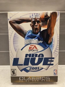 NBA Live 2001 PC CD-Rom Juego NUEVO SELLADO EA Sports NBA Kevin Garnett Big Box - Imagen 1 de 21