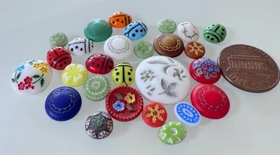 Lote 26 cabines vintage todo em vidro Intaglio - Imagem 1 de 3