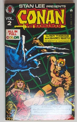 ROY THOMAS & BARRY SMITH 1ST EDITION PB - Conan The Barbarian, Vol. 2, 1978 - Image 1 of 4
