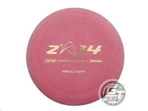 USED Prodigy Discs PROTO 350Rx M4 154g Purple Gold Foil Midrange Golf Disc - Picture 1 of 2