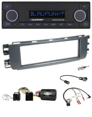 Blaupunkt DAB USB Bluetooth Lenkrad Autoradio für Smart ForFour 04-06 W454 Audio - Bild 1 von 4