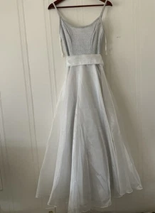 Unbranded Silver Strapless Sleeveless Wedding Gown - Picture 1 of 7