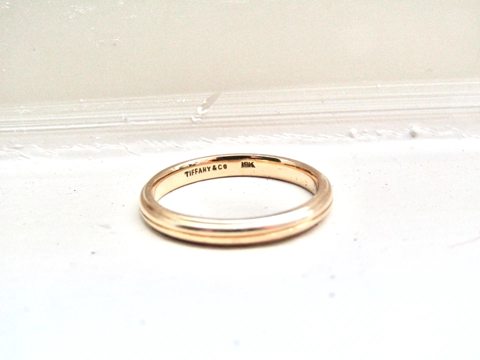 蒂芙尼经典结婚戒指 黄金 5 码 — 第 1/4 张图片
