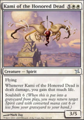Betrayers of Kamigawa - Kami of the Honored Dead - Foil - Image 1 of 1