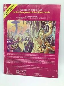 Advanced Dungeons & Dragons Modul A4 IN THE DUNGEON OF THE SLAVE LORDS 9042 - Bild 1 von 2