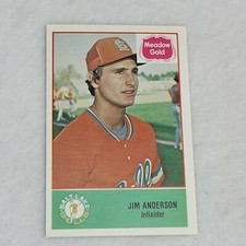 1978 Salt Lake Gulls Cramer #2 Jim Anderson