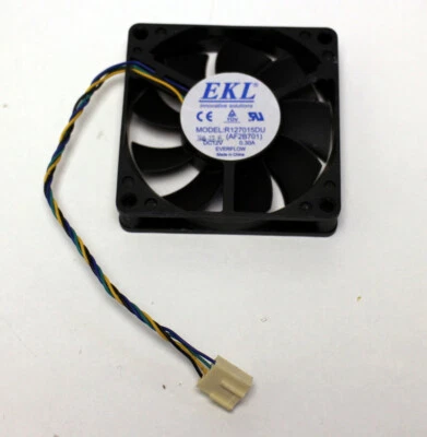 N14-06807 FAN Lüfter EKL R127015DU 70x70x15mm 12V- 0,3A - Bild 1 von 3