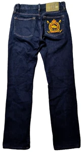 RALPH LAUREN BLUE LABEL CHALLENGER CUP Women 26X27 THOMPSON 650 Denim Jeans - Picture 1 of 24