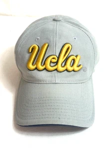 Vtg UCLA Bruins Fitted T.O.P. Hat Size 7 Raised Gold Embroidery NCAA Khaki Cap - Picture 1 of 5