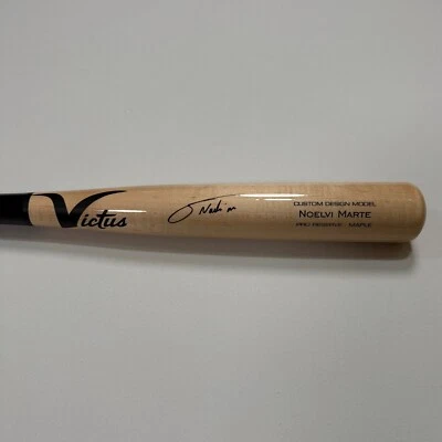 NOELVI MARTE SIGNED/AUTO'D VICTUS GAME MODEL BAT CINCINNATI REDS ROOKIE - JSA - Image 1 of 4